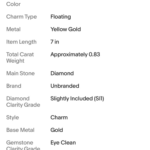 Made in Italy Gold and diamonds custom design 18 k solid gold NWT bracelet. - Picture 13 of 13